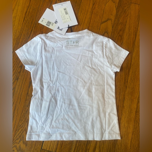 -Golden Goose White Star T Shirt - Picture 4 of 5